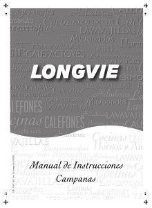 Manual de uso Longvie CTR190X Campana extractora