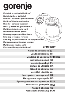 Manuál Gorenje BFM900BY Mixér