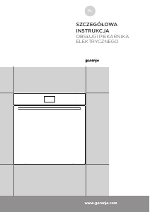 Instrukcja Gorenje BO799S50X1 Piekarnik