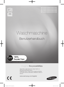 Bedienungsanleitung Samsung WF10634 Waschmaschine