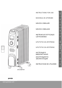 Manual Gorenje OR2300PEM Radiator