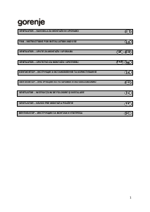 Priročnik Gorenje BVX150SHS Ventilator