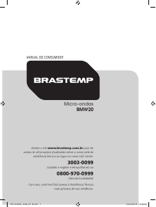 Manual Brastemp BMW20AT Micro-onda