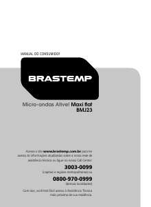 Manual Brastemp BMJ23AS Micro-onda