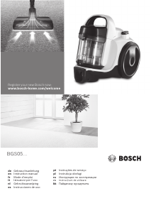 Manuale Bosch BGS05A222 Aspirapolvere