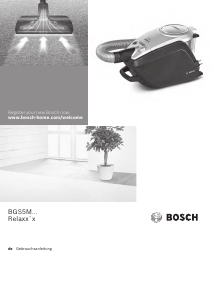Bedienungsanleitung Bosch BGS5SMRT66 Staubsauger