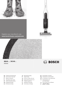 Manual Bosch BCH65RT25K Vacuum Cleaner