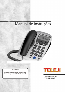 Manual Teleji 46 v3 Telefone