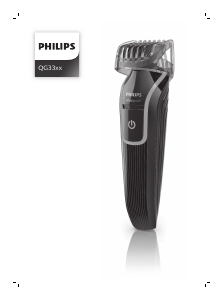 Mode d’emploi Philips QG3340 Multigroom Tondeuse à barbe