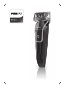 Mode d’emploi Philips QG3338 Multigroom Tondeuse à barbe