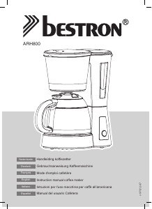 Handleiding Bestron ARH800 Koffiezetapparaat