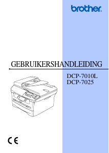 Handleiding Brother DCP-7010L Multifunctional printer