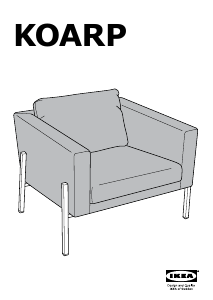 Priročnik IKEA KOARP Naslanjač