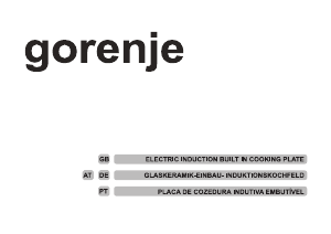 Manual Gorenje IS756SC Placa