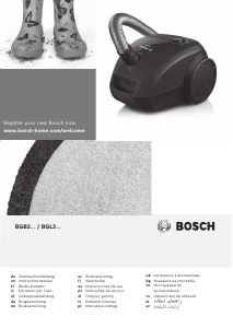 Manual Bosch BGB2UA310 Vacuum Cleaner