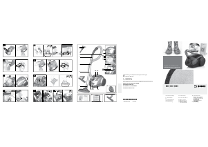 Manual de uso Bosch BGL252000 Aspirador