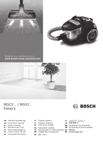 Manuale Bosch BGS2UPWER1 Aspirapolvere