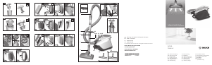 Manual de uso Bosch BGS5R66M Aspirador