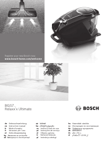 Наръчник Bosch BGS7PRO1 Прахосмукачка