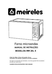 Manual Meireles MM 20L X Micro-onda