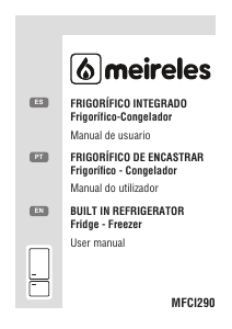 Manual Meireles MFAI 250 Fridge-Freezer