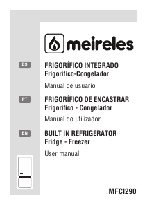 Manual de uso Meireles MFAI 250 Frigorífico combinado