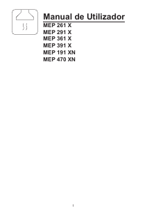 Handleiding Meireles MEP 291 BL Afzuigkap