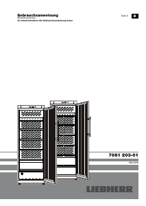 Bedienungsanleitung Liebherr WKt 6451 Weinklimaschrank