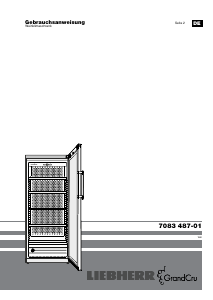 Bedienungsanleitung Liebherr WKt 5552 Weinklimaschrank