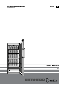 Bedienungsanleitung Liebherr WKt 5551 Weinklimaschrank