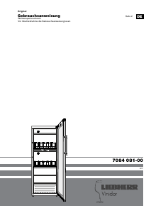 Bedienungsanleitung Liebherr WTpes 5972 Weinklimaschrank