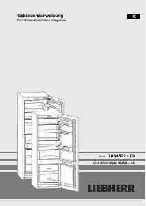 Bedienungsanleitung Liebherr ICUN 3324 Kühl-gefrierkombination