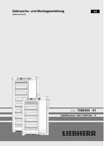 Bedienungsanleitung Liebherr SBSes 8663 Kühl-gefrierkombination