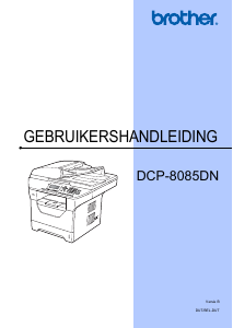 Handleiding Brother DCP-8085DN Multifunctional printer