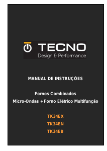 Manual Tecno TK34EN Forno