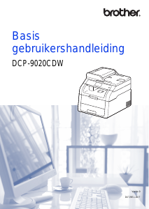 Handleiding Brother DCP-9020CDW Multifunctional printer