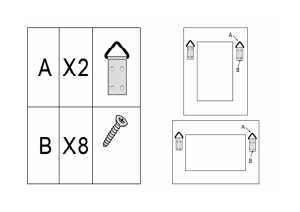 Hướng dẫn sử dụng JYSK Rude (72x162) Gương