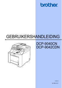 Handleiding Brother DCP-9042CDN Multifunctional printer