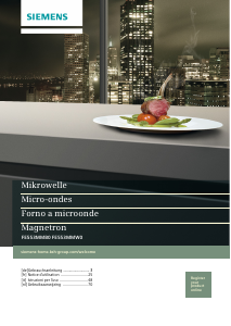 Handleiding Siemens FE553MMB0 Magnetron