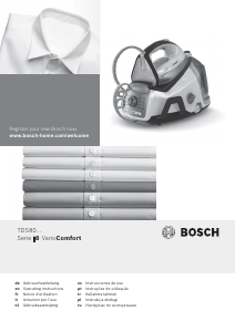 Руководство Bosch TDS8040 Утюг