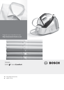 Manual Bosch TDS6081GB Iron