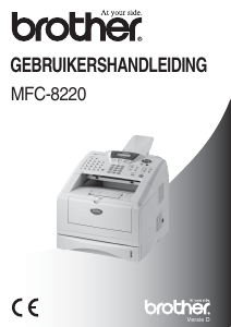 Handleiding Brother MFC-8220 Multifunctional printer