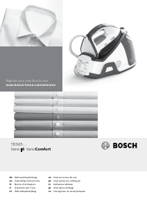 Manual de uso Bosch TDS6580 Plancha