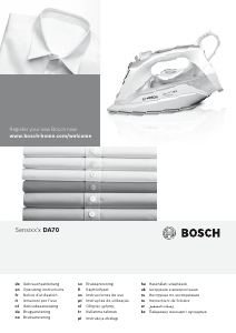 Manual de uso Bosch TDA702821I Plancha