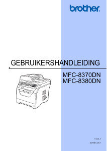 Handleiding Brother MFC-8370DN Multifunctional printer