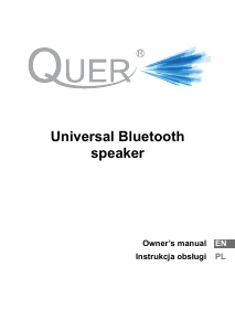 Manual Quer KOM0807 Speaker