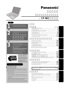 説明書 パナソニック CF-W2FW6AXR ノートパソコン