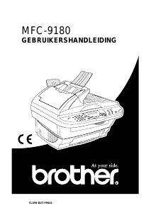 Handleiding Brother MFC-9180 Multifunctional printer