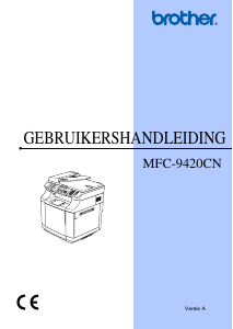 Handleiding Brother MFC-9420CN Multifunctional printer