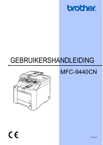 Handleiding Brother MFC-9440CN Multifunctional printer